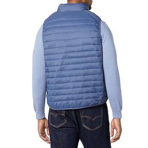 Veste matelassée d'hiver pour homme, confortable, de haute qualité, personnalisée, col montant, tissu en toile, imperméable, respirante, design brodé - Product Image 4