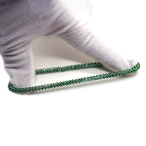 Bracelet spirale moderne et élégant en acier inoxydable et titane, artisanat métallique coloré en fil de titane - Product Image 5
