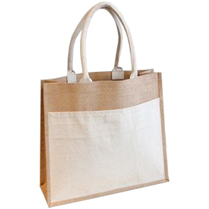 Indian Supplier Jute Grocery <b>Bag</b> with Reinforced Stitching High Load Capacity for Daily Shopping Available At Best Market Price - Product Image 2