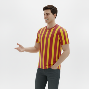 Uniformes Deportivos Personalizados de Fútbol, Camisetas de Poliéster Sublimadas para Equipos Deportivos, Camiseta con Pantalones Cortos de Malla de Poliéster - Product Image 3