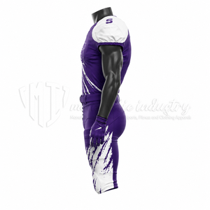 Conjunto de Uniforme de Fútbol Americano Personalizado, Jersey Sublimado, Pantalones Acolchados, Ropa Deportiva - Product Image 4