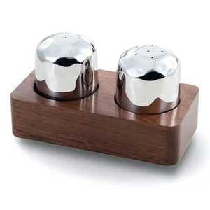 Skies Trader Commercial Stainless Steel Powder Shaker Fine Hole Spice Dredger Cocoa Sugar Flour Dispenser with Cover - Product Image 3