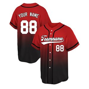 Flexible Breathable Baseball Jersey for Men-Quick Dry & Moisture Wicking for Athletes' Freedom Movement and Baseball Practice - Product Image 1