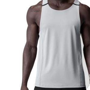 Débardeur athlétique moderne pour homme, en mélange de coton anti-humidité, sans manches, pour la gym, l'entraînement, la course, l'été, décontracté, streetwear - Product Image 2
