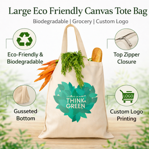 Bolso de Mano de Lona Negra 100% Natural y Ecológico, Personalizable, Bolsa de Compras de Algodón Biodegradable y Duradera, Estilo Abierto del Oeste de Bengala - Product Image 6
