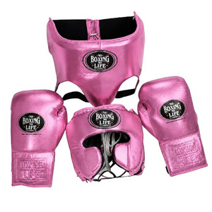Conjunto de Boxeo Personalizado de Alta Gama, Sin Boxeo No Hay Vida, Hecho a Mano con Cuero Genuino de Vaca, Productos de Entrenamiento Profesional para Adultos - Product Image 4