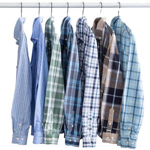 Camisa de franela a cuadros personalizada a la moda, ropa de hombre, camisas a cuadros de gran tamaño de alta calidad para camisas de vestir informales para hombre - Product Image 1