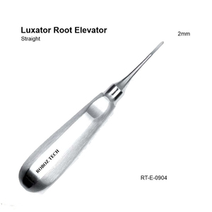 Élévateur dentaire manuel ergonomique pour racines, 2 mm, en acier inoxydable, certifié CE par Roboz Tech Pakistan - Product Image 1