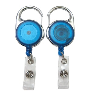 Porte-badge rétractable RP-03 avec sangle en PVC et clip ceinture - Product Image 6