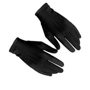 Women's Beige Leather <b>Touchscreen</b> <b>Gloves</b> Wrist Length Full Finger Split Cuff Cashmere Lined Needle Detection Casual Daily Use - Product Image 3