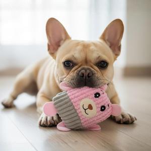 ตุ๊กตาหมีนุ่มนิ่ม YOMMY CozyBears ขนาด 22*20 ซม. ของเล่นสัตว์เลี้ยงนุ่มสบาย ทนทาน เหมาะสำหรับสุนัขและแมว - Product Image 3