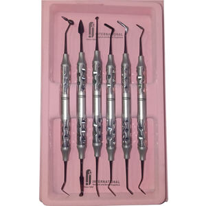 Juego de Instrumentos Dentales de Acero Inoxidable Alemán Clase I, Personalizables, de Alta Calidad, para Rellenos de Composite, 7 Piezas, Grado A+, Ergonómicos - Product Image 6