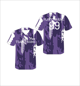 Maillot de baseball personnalisé sublimé, entièrement boutonné, uniformes d'équipe personnalisés, vêtements de sport respirants pour hommes, chemise à séchage rapide - Product Image 1