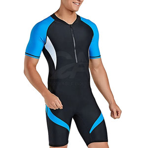 Traje de Baño para Hombre, Diseño 2026, Manga Corta, Color Personalizado, Traje de Natación Personalizado - Product Image 6