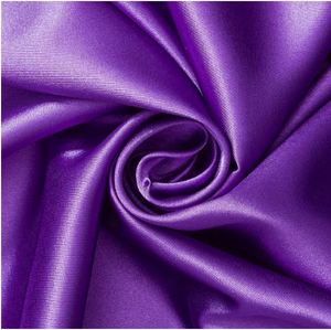 Tissu satiné de qualité export, fini lisse et brillant, en polyester léger pour la confection de vêtements, la décoration et la mode - Product Image 4