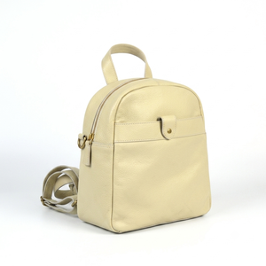 Custom Logo Genuine Leather Waterproof <b>Backpack</b> Spacious 5-10L Capacity Lightweight Design Zipper Closure Unisex Fashionable - Product Image 4