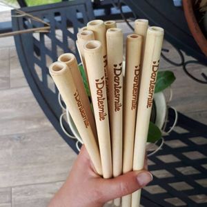 Eco-friendly Wholesale High Quality MOQ Low <b>Bamboo</b> Drinking <b>Straw</b> <b>Bamboo</b> <b>Straws</b> Price Competitive From Vietnam - Product Image 6