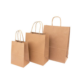 Venta directa de fábrica de bolsas de papel kraft duraderas, ecológicas y para el hogar, ideales para regalos, manualidades y compras. - Product Image 6