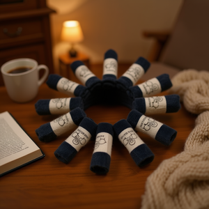 Sciarpa Monocolore in Velluto Fulare Ring con Effetto Stropicciato Sottovuoto 90x180cm, Sciarpa Lavorata a Maglia - Product Image 2