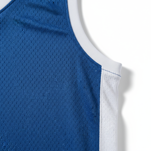 Maillot de basket-ball sans manches unisexe personnalisé avec impression numérique, nom de l'équipe, numéro, taille plus, tissu de haute qualité, séchage rapide - Product Image 4