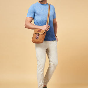 T-shirt à manches courtes pour homme, col rond, coupe classique, motif floral, dégradé bleu, coton tricoté, décontracté, respirant - Product Image 5