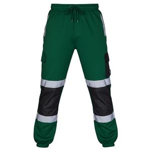 กางเกงทำงานผู้ชายแบบขายส่ง ผ้าทอทนทาน ระบายอากาศได้ดี มาตรฐาน CE เย็บเสริมความแข็งแรง ผ้ามีความยืดหยุ่น - Product Image 2