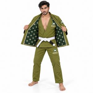 Kimono de Jiu Jitsu Brasileño (BJJ) de Alta Calidad, Ecológico y Duradero, 400GSM, Tejido de Perlas, Algodón Ligero, Transpirable y Preencogido - Product Image 2