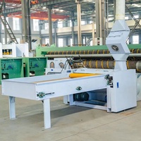 Ligne de production non tissée d'ouate de liaison thermique de machine posée par air de fibre de gaspilleur de la Chine 400-4000gsm