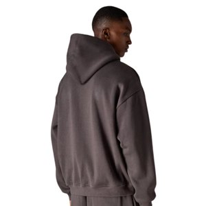 Ensemble sweat à capuche zippé et pantalon de jogging en tricot contrastant pour homme – Tenue décontractée en coton, streetwear, mode et vêtements de sport - Product Image 5