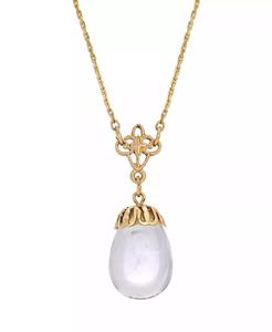 Collana da donna con pendente a goccia trasparente |   2028 - Product Image 1