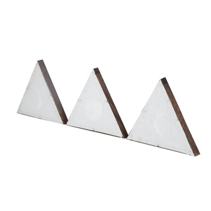 ของตกแต่งผนังรูปทรงสามเหลี่ยมลายดวงจันทร์สไตล์เรโทร ทำจากโลหะ เหมาะสำหรับตกแต่งห้องนอน ห้องนั่งเล่น และบ้าน - Product Image 6