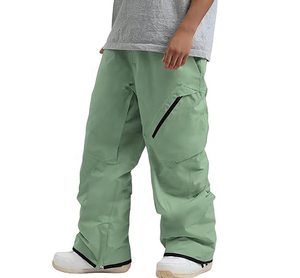 Pantalones de Esquí y Snowboard Impermeables y Aislantes Personalizados, Cálidos para Invierno, Resistentes al Viento, Corte Holgado para Hombre y Mujer - Product Image 1