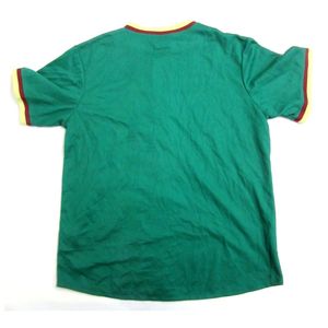 Camiseta de Béisbol para Hombre, con Botones, Logotipo del Equipo Personalizado, Estampado a Rayas, Ropa Deportiva, Talla Grande, Sin Mangas, Antibacteriana - Product Image 5