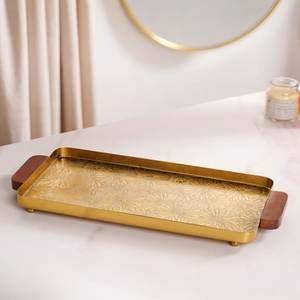 Plateau en bois, plateau de présentation haut de gamme, plateau de service, plateau de table en bois, planche à petit-déjeuner en bois - Product Image 2