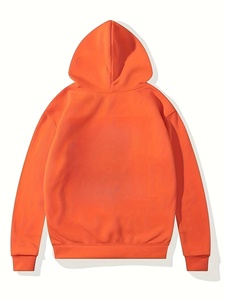 Fournisseur de streetwear, sweat-shirt à capuche personnalisé avec logo imprimé en relief, sweat-shirt à capuche pour hommes, poche avant et design au dos personnalisés, pull-over - Product Image 2
