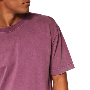 Camiseta de Manga Corta para Hombre, Cuello Redondo, Corte Regular, Lisa, 100% Algodón, Secado Rápido, Transpirable, Venta al Por Mayor - Product Image 5