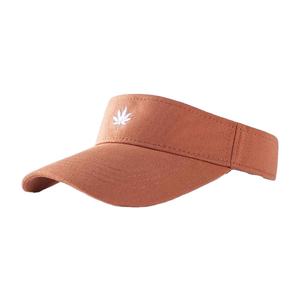 Casquette de plage réglable à visière ouverte pour hommes et femmes, logo brodé personnalisé, accessoire de sport d'été, chapeau pare-soleil - Product Image 3