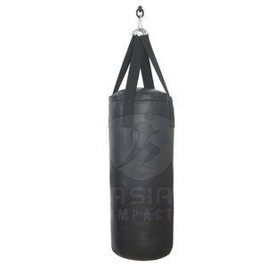 Sac de frappe haute densité pour la boxe, le kickboxing et l'entraînement aux arts martiaux, avec un matériau durable et une boucle de suspension sécurisée - Product Image 2