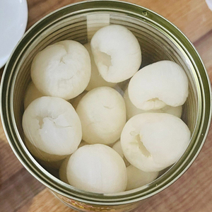 ลิ้นจี่สดบรรจุกระป๋อง3กก. สำหรับร้านอาหารและการจัดเลี้ยง - Product Image 1