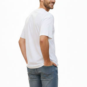 เสื้อยืดทรงบ็อกซ์ผู้ชายคุณภาพสูง บริการ OEM ออกแบบเองได้ เสื้อยืดทรงบ็อกซ์ผู้ชายผ้าฝ้าย ราคาดีที่สุด - Product Image 6