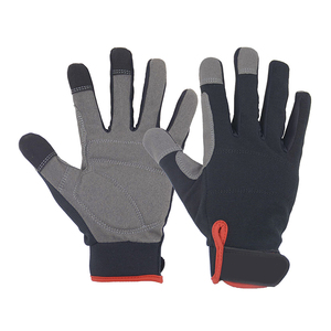 Leather Working <b>Gloves</b> Tough Cowhide Material for Maximum Durability and <b>Long</b> Term Industrial Performance - Product Image 4