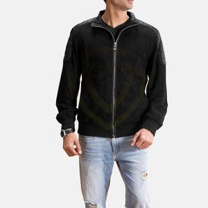 Chaqueta de Gamuza para Hombre, Estilo Casual Urbano, Colección de Invierno de Alta Calidad, Forro Polar Interior, Chaqueta de Cuero con Cierre - Product Image 1
