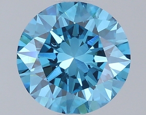 Diamante Cultivado en Laboratorio de Corte Redondo de 1.01ct, Azul Intenso VS2, Certificado IGI, Diamante Suelto CVD al por Mayor para la Fabricación de Joyas - Product Image 1