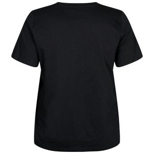 Camiseta de Cuello en V para Mujer, Tallas Grandes, 100% Algodón, Transpirable, Antiarrugas, Verano, OEM ODM, Venta al Por Mayor - Product Image 3