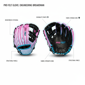 Guante de Béisbol Personalizado en Color a Elección, Hecho a Mano con Cuero Suave de Vaca, para Lanzar con la Mano Derecha, con Diseño de Logotipo Personalizado - Product Image 2