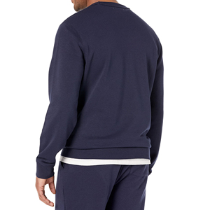 Conjunto Deportivo de Invierno para Hombre, Ligero, de Forro Polar, con Sudadera con Cierre y Pantalones Jogger, Color Sólido, Logotipo Personalizado, OEM, Venta al Por Mayor, Proveedor de Fábrica - Product Image 6