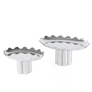 Soporte decorativo de acero inoxidable para pasteles y repostería, fabricado por OEM, para bodas, catering, fiestas y decoración de mesas. - Product Image 2