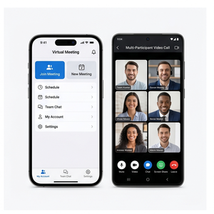 แอปประชุมออนไลน์ RoyalCraft – การประชุมทางวิดีโอ, การประชุมออนไลน์, การแชร์หน้าจอ และการแชทแบบกลุ่ม ios/android - Product Image 2