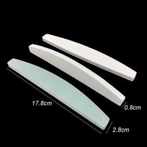 Lime à ongles double face OME Mini, grain 180, motif zèbre, réutilisable pour le soin des ongles - Product Image 6