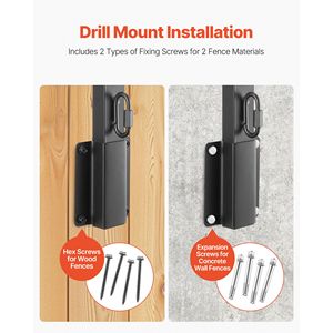 Confezione da 12 Prolunghe per Pali di Recinzione, Braccio in Acciaio Robusto per Filo Spinato da 32,1 mm, per Aumentare l'Altezza, Montaggio su Superficie Piana, Filo Spinato da 2,5 mm e 5 mm - Product Image 5